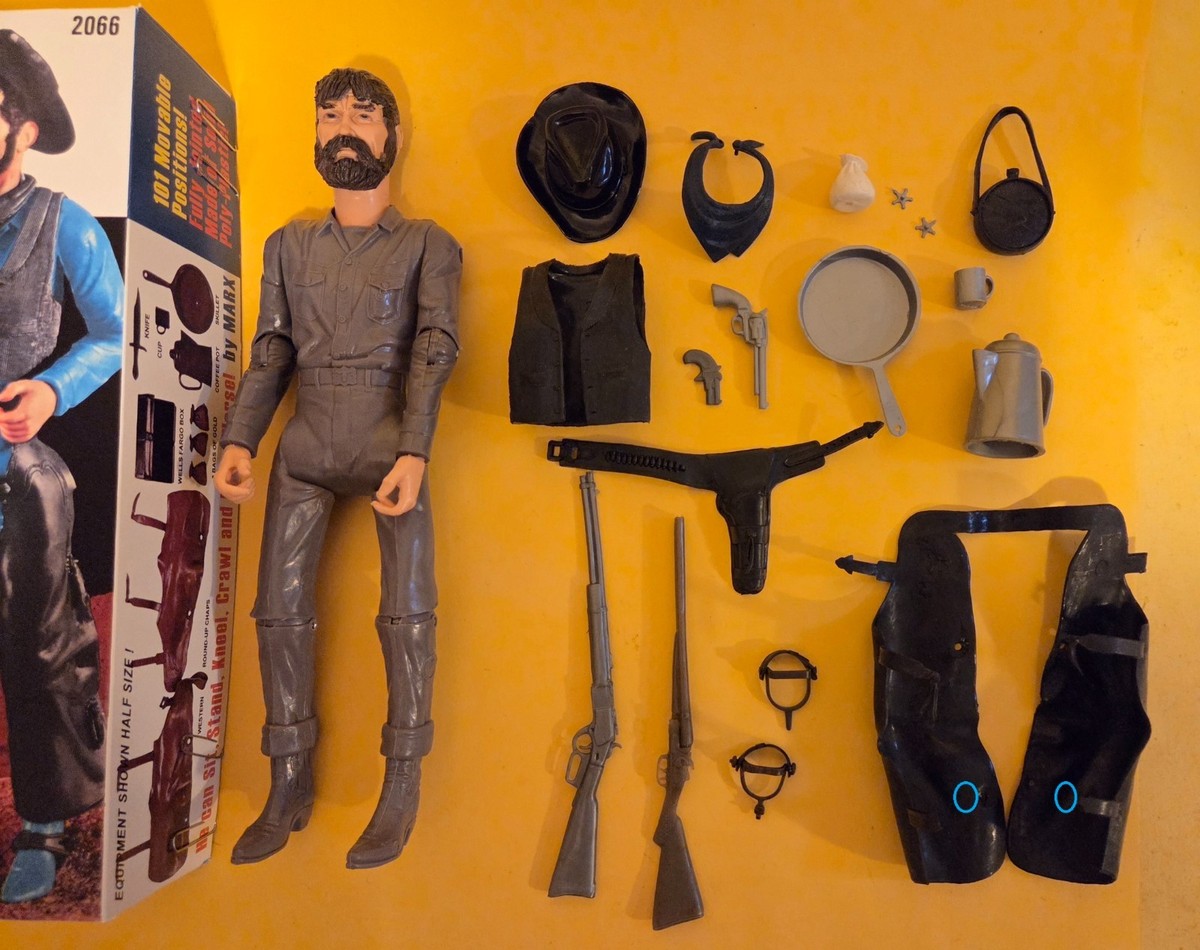 Grey body Dangerous Dan + 20 Accessories + Manual Marx Mod box