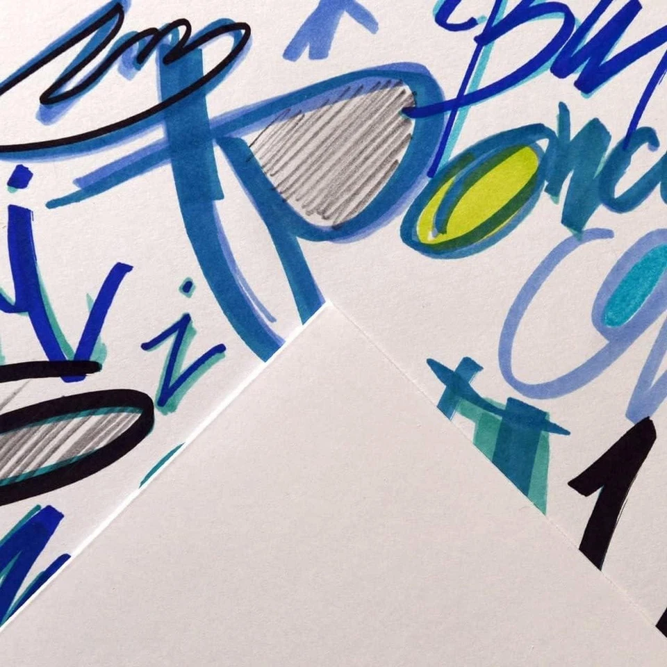 [C400110383] CANSON Bloc 20 Feuilles Dessin GRADUATE BRISTOL 180g A4 Blanc Tr... - Photo 2/3