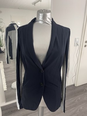 Penn & Ink N.Y. Damen Blazer Gr. 38 dunkelblau Business-Look Traveller-Ware
