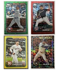 2024 Topps Inserts - Foil Parallel Insert SP Gold Red Black Blue - You Pick!