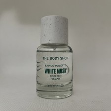 The Body Shop White Musk Eau De Toilette VEGAN 1 Oz 30 mL EDT Perfume Rare