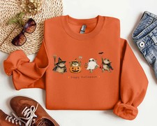 Happy Halloween Sweatshirt Spooky Season
