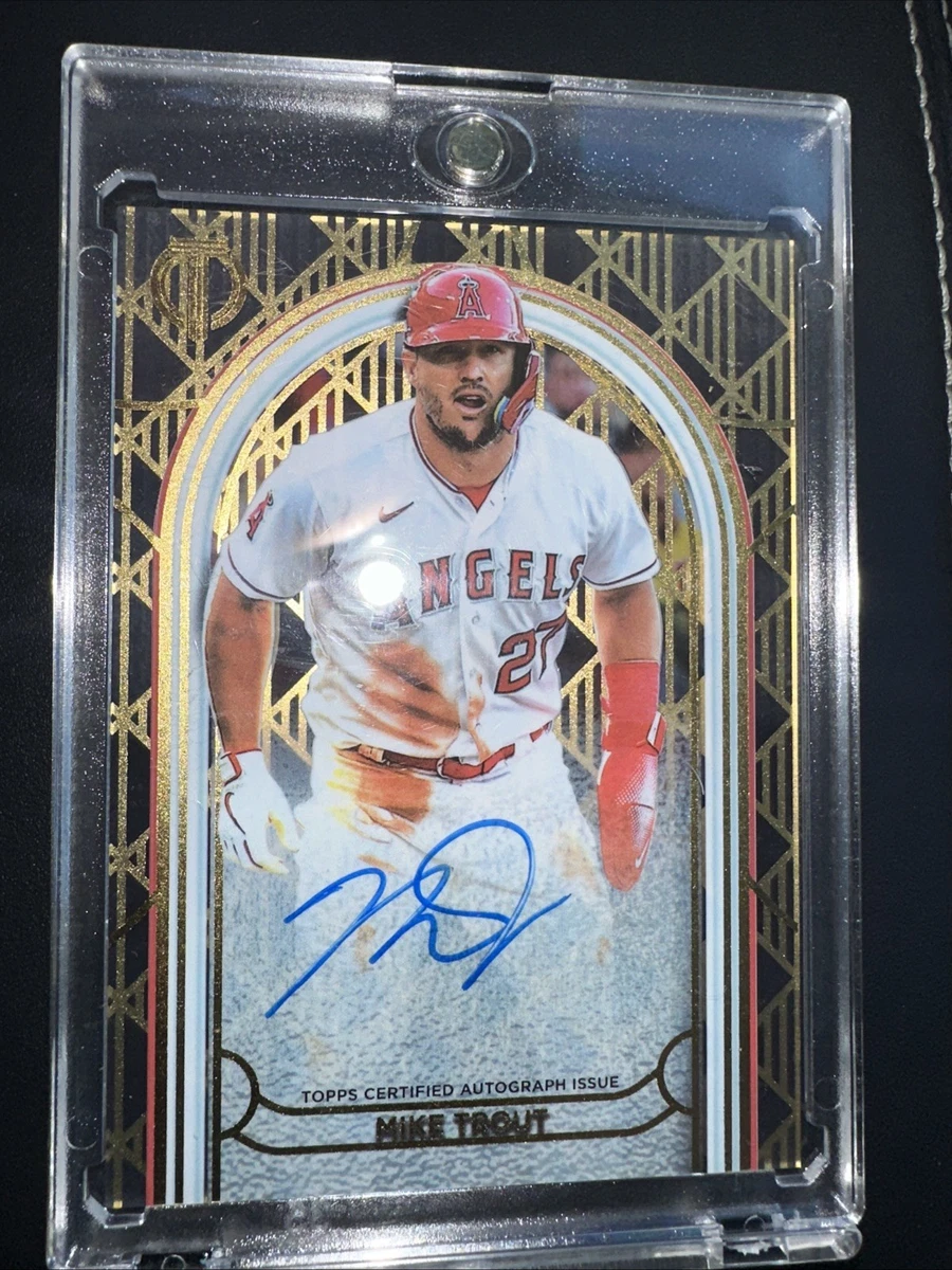 Topps Mike Trout Serial Numbered Baseball Sports Trading Card