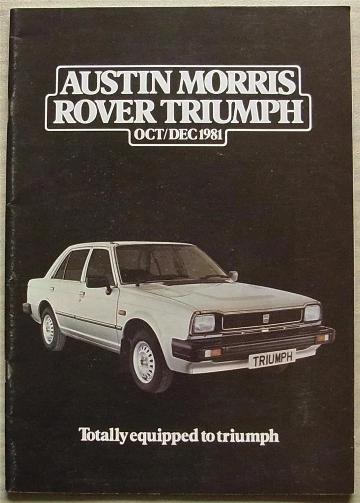Catalogue / Brochure Accessoires D'origine Austin Metro Par Unipart - Année 1981 - Édition Originale UK - Etat Correct