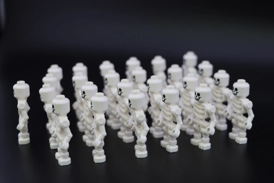 LEGO® Skeleton Minifig Huge Army Lot Halloween Pirates Castle Genuine LEGO® NEW! - Image 2 of 4