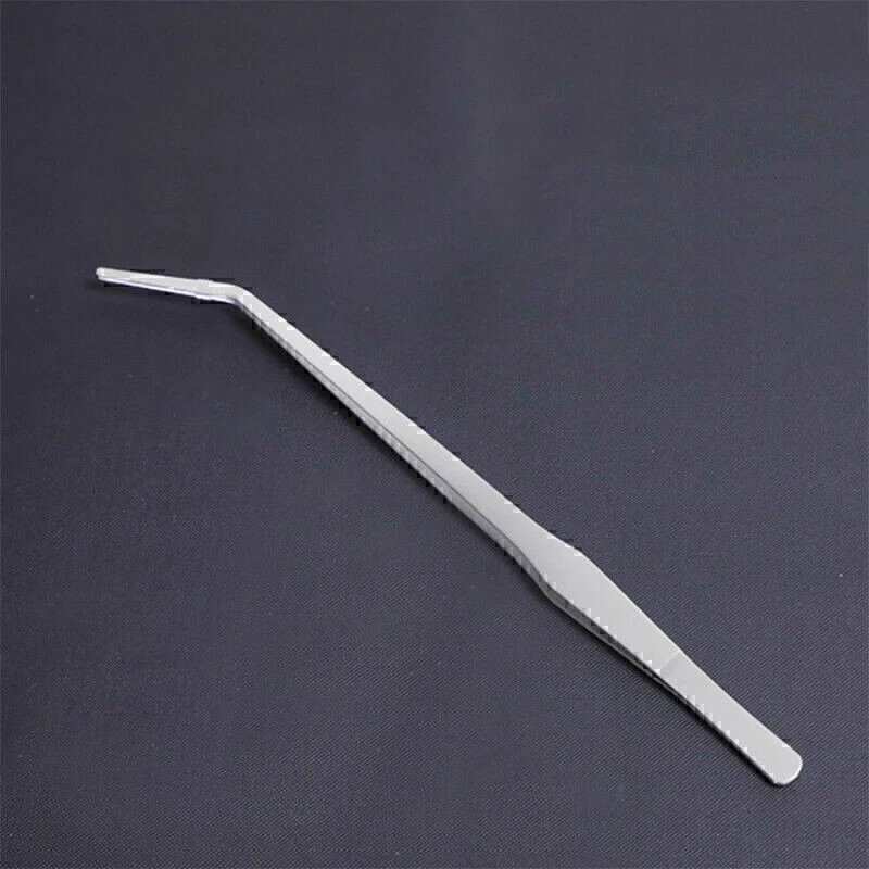 38cm/48cm Aquarium Tweezers, Straight Curved Plant Stainless Steel Long Tweezers - Image 3 of 4