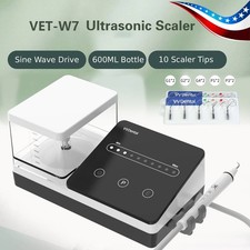 Dental Ultrasonic Piezo Scaler 600ml Bottle 10 Tips Handpiece Fit EMS Woodpecker