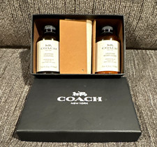 Coach New York Shoe Cleaner Kit Leather Cleaner Lotion 2-Piece Gift Box