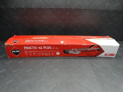 Rubi Practic 61 Plus-24in Tile Cutter w/ Tungsten Carbide Blade and Roller Guide