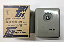 TFS Tii 325-1M Signal Circuit Protector Total Fail Safe Motorola RRX4021B