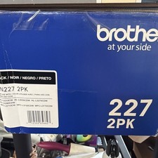 Brother TN227 High-Yield Toner Cartridge - Black, Pack of 2