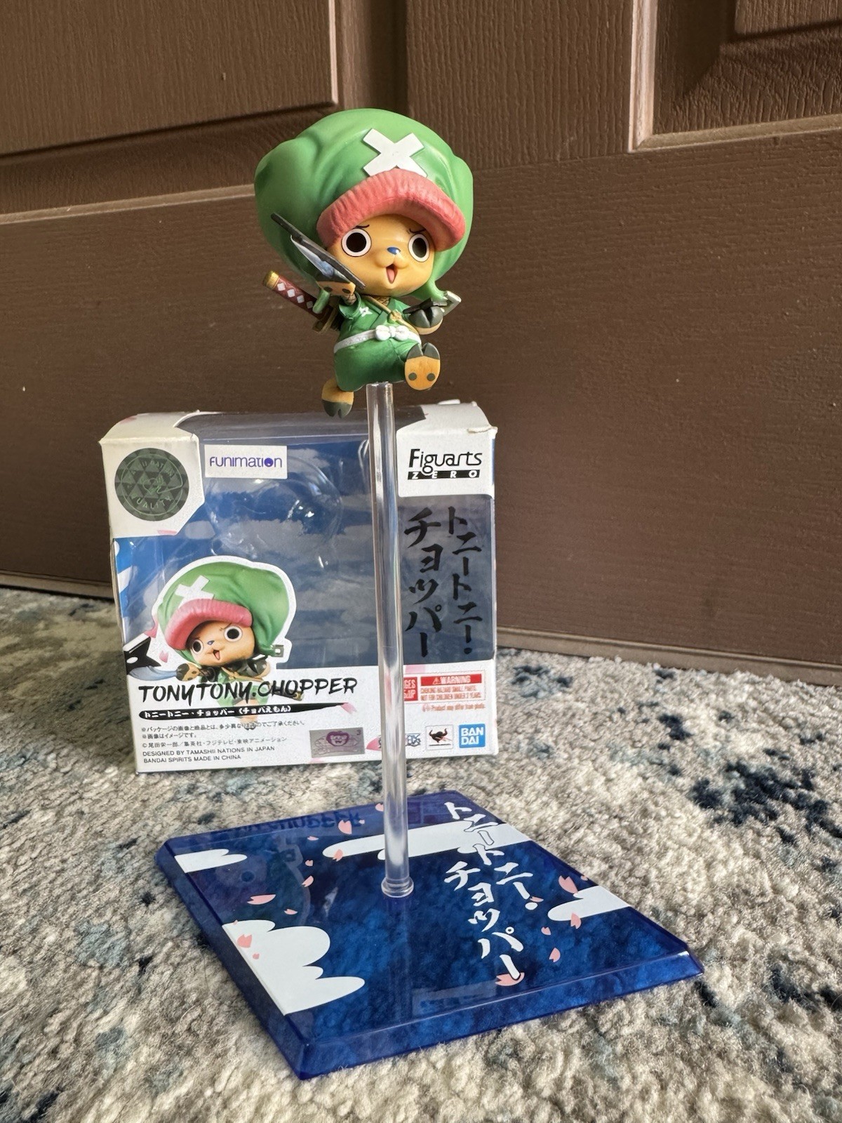 ONE PIECE Figuarts ZERO Tony Tony Chopper (Choppaemon) Wano Changeable Face NM