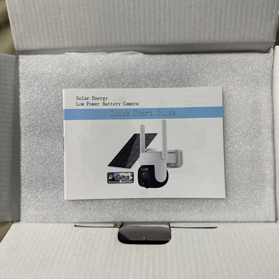 Smart battery Solar Panel camera with AI powered event detection Complete Setup - Image 4 of 4