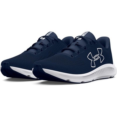 Under Armour 3026184 Men's UA Charged Pursuit 3 Big Logo Shoes, Academy, Size 12