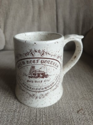 Gold Reef Potters Bierkrug 1886 - Johannesburg - 1986 Gold Reef City Vintage