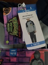 Ninja Turtle Kids Sweatpants Set Size 10/12