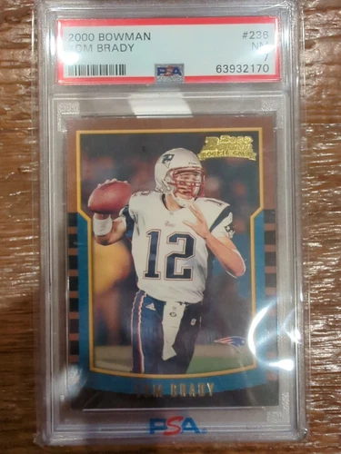 2000 BOWMAN TOM BRADY PSA 7 #236