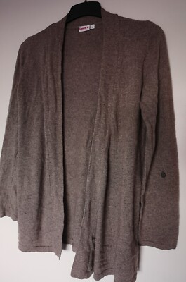 Cardigan between-seasons jacket women's M brown by Laura T.