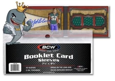 BCW Booklet Card Sleeves Horizontal 50 Ct Pack FREE SHIP