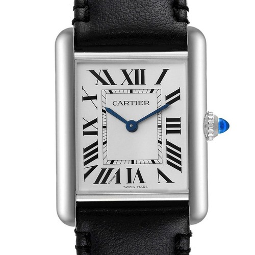 Cartier Tank Must Large Steel Solar 
