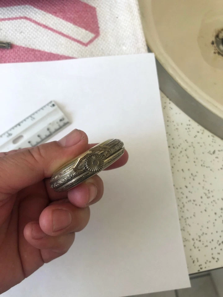 American Waltham Pocket Watch Movement . Made in USA NO WORK FOR PART OR REPAIR - Image 2 of 4