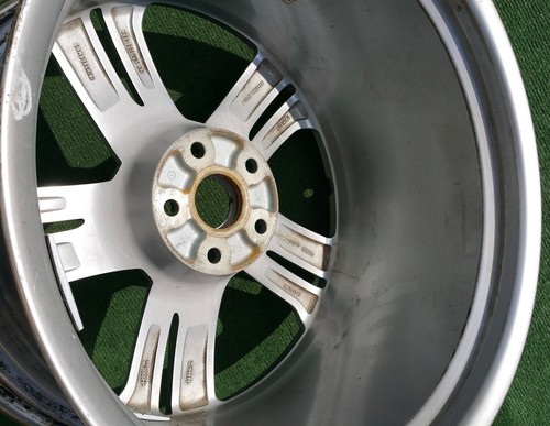 Factory Lamborghini LP560 Apollo Wheel Gallardo HyperSilver OEM Rear 400601025AA - Picture 8 of 12