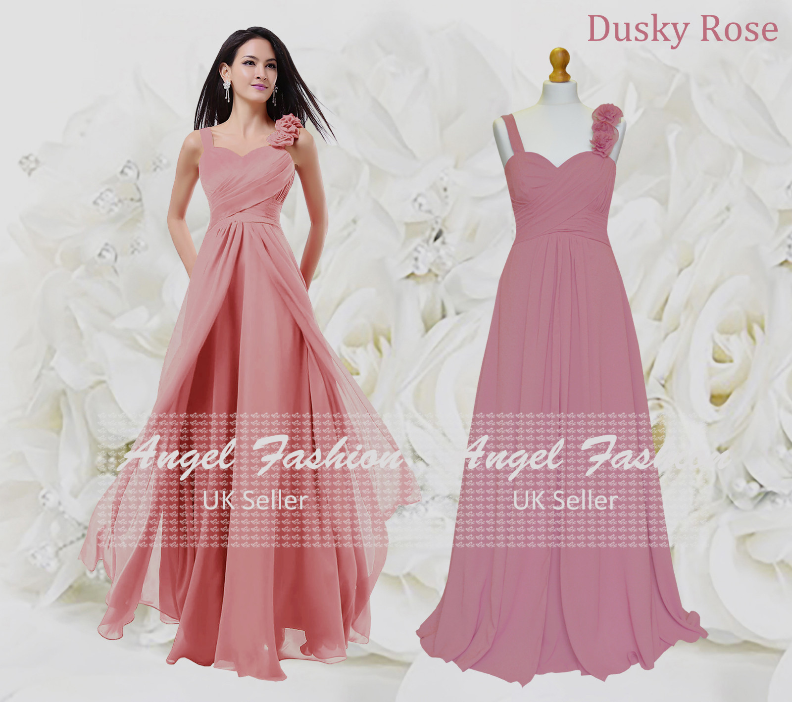 New Formal Chiffon Long Evening Ball Gown Party Prom Wedding Bridesmaid