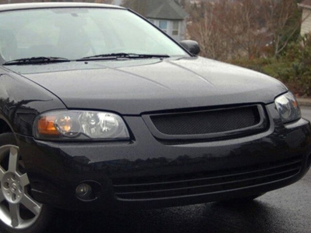 Sport Mesh Grill Grille Fits Nissan Sentra 04-06 2004-2006 SE-R Front ...