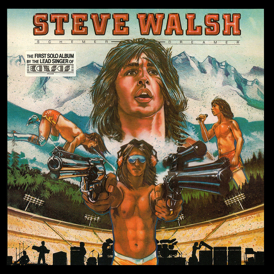 Steve Walsh ~ Schemer Dreamer (1980) CD 2010 Rock Candy Records UK •• NEW ••