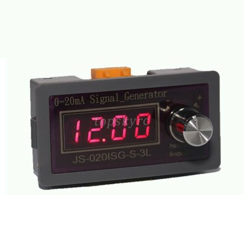 0-20mA Signalgenerator Stromquelle einstellbare digitale Röhre JS-020ISG-S-3L tps - Bild 1 von 1