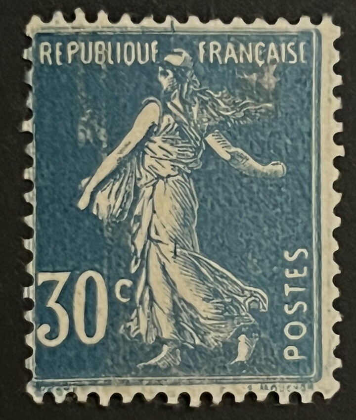 Travelstamps: France Stamp #173 - 30c Sower Mint MOGH | eBay