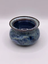 Vintage Funky Ceramic Pottery Bowl Dish Pot Decor Handmade Signed