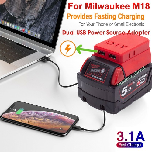 Dual USB Power Phone Charger For 