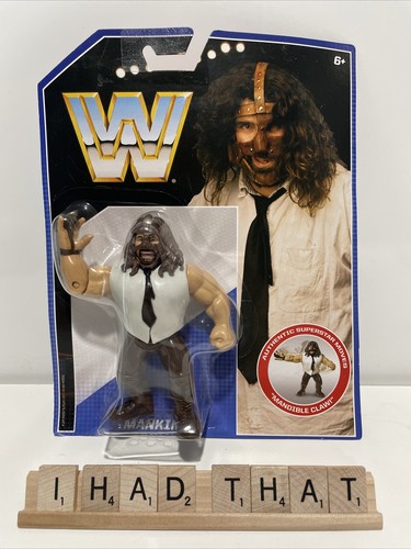 Mattel WWE Retro Wrestling Figure MANKIND Mick Fol...