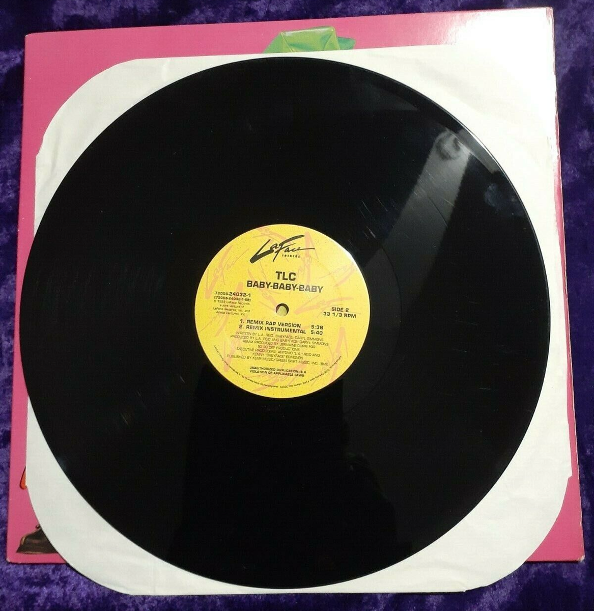 TLC Baby Baby vinyl record album album single hip hop rap | eBay