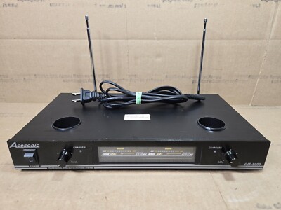 ACESONIC VHF-8000 Dual Wireless Microphone Charging Dock (Mics Not Included)