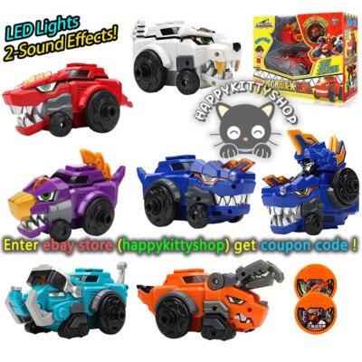 Dino Core Dinosaur Transform Ultra Chest Part Helmet Disk Figure Kids Toy Car