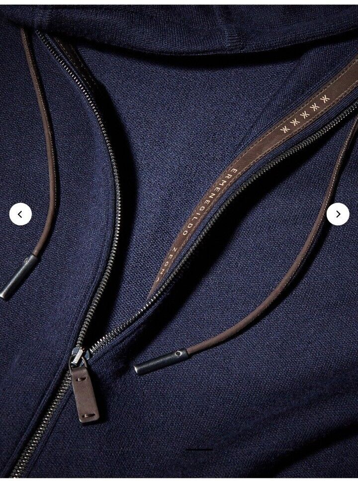 NEW Ermenegildo Zegna 12MILMIL12 parka hoodie jacket Size 48 NEW Ermenegildo Zegna 12MILMIL12 parka hoodie jacket Size 48