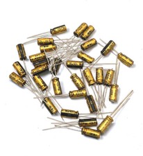 Condensateur électrolytique Radial Samwha - 220µF 35V 105°C Low ESR - Lot De 5 Pièces - Neuf