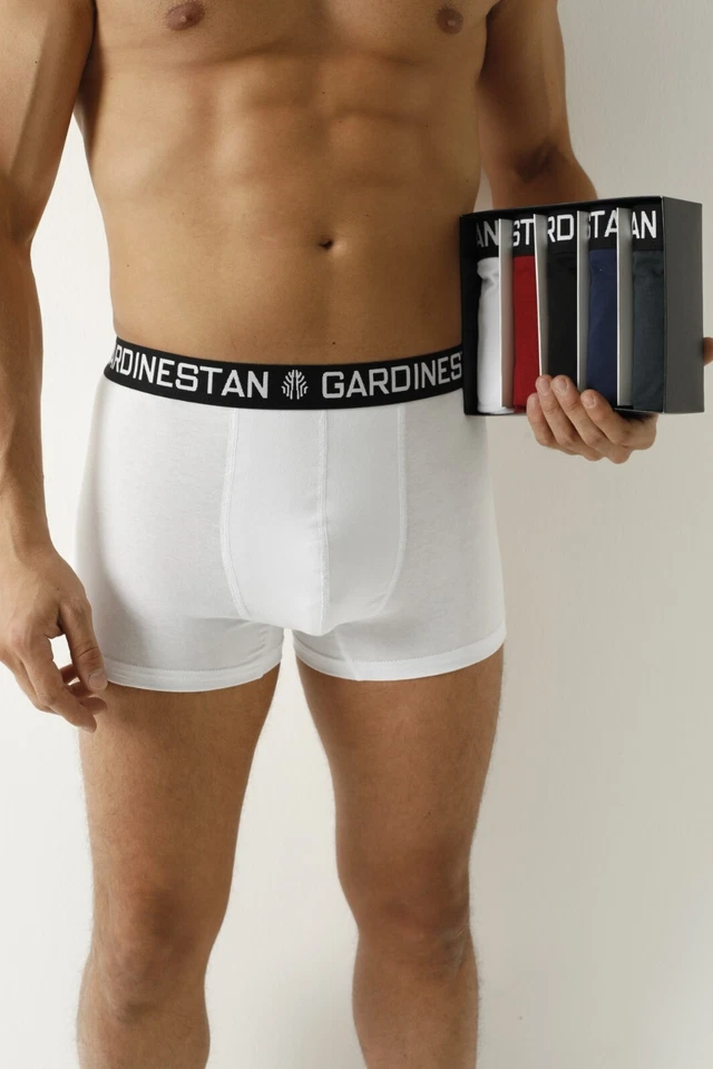 Herren Boxershorts Baumwolle S M L XL XXL Unterhosen Unterwäsche Boxer 5 Farben - Bild 2 von 4