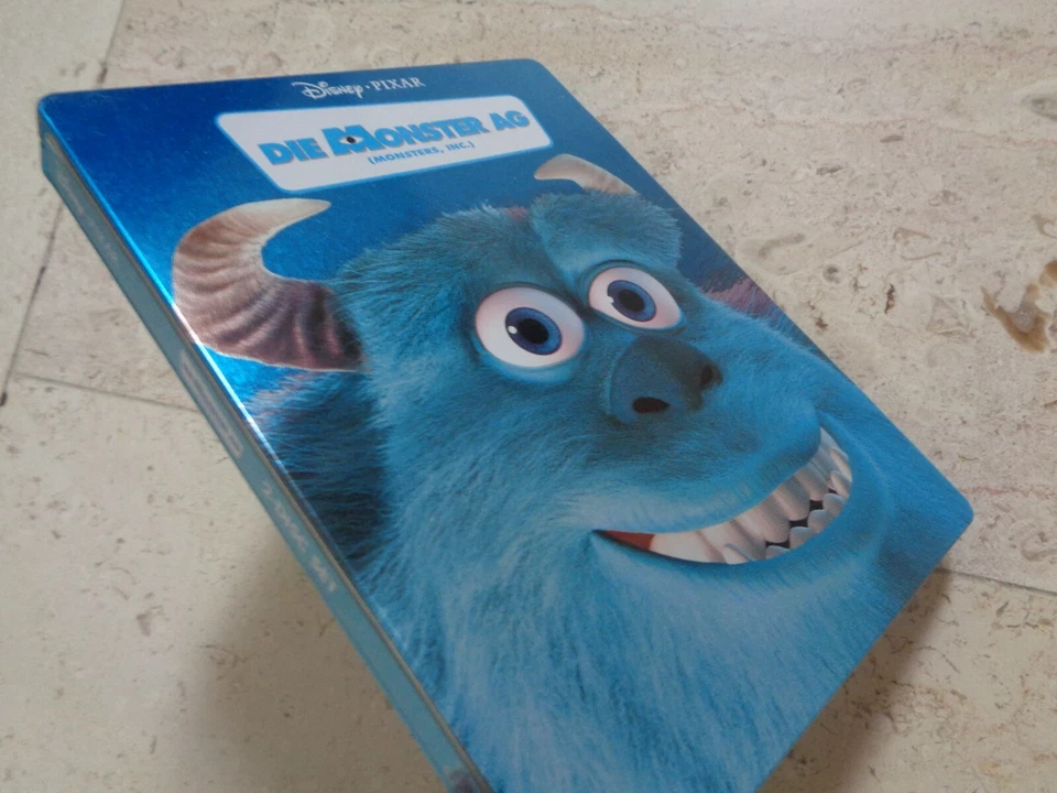 MONSTERS INC & MONSTERS UNIVERSITY 2Disc Blu-ray SteelBook DOUBLE FEATURE DISNEY - Image 2 of 4