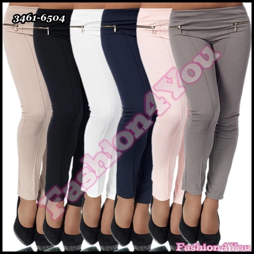 Sexy Ladies Trousers Women's Leggings Skinny Office Pants Size 8,10,12,14 UK