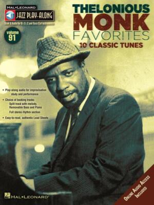 Thelonious Monk Favorites Jazz Play-Along Volume 91 Jazz Play Along