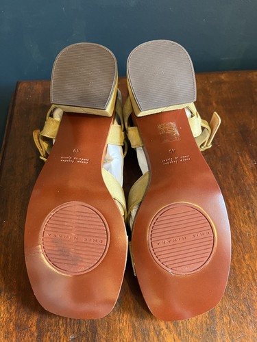 Chie Mihara Sandal Quiko Block Heeled Suede UK Size 7/EU 40 Made in Spain - Picture 7 of 15