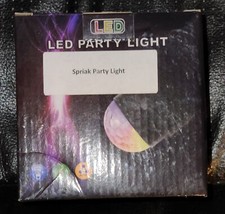 Spriak Disco Light Disco Ball Sound Activated Party Light w/ Remote Control LED
