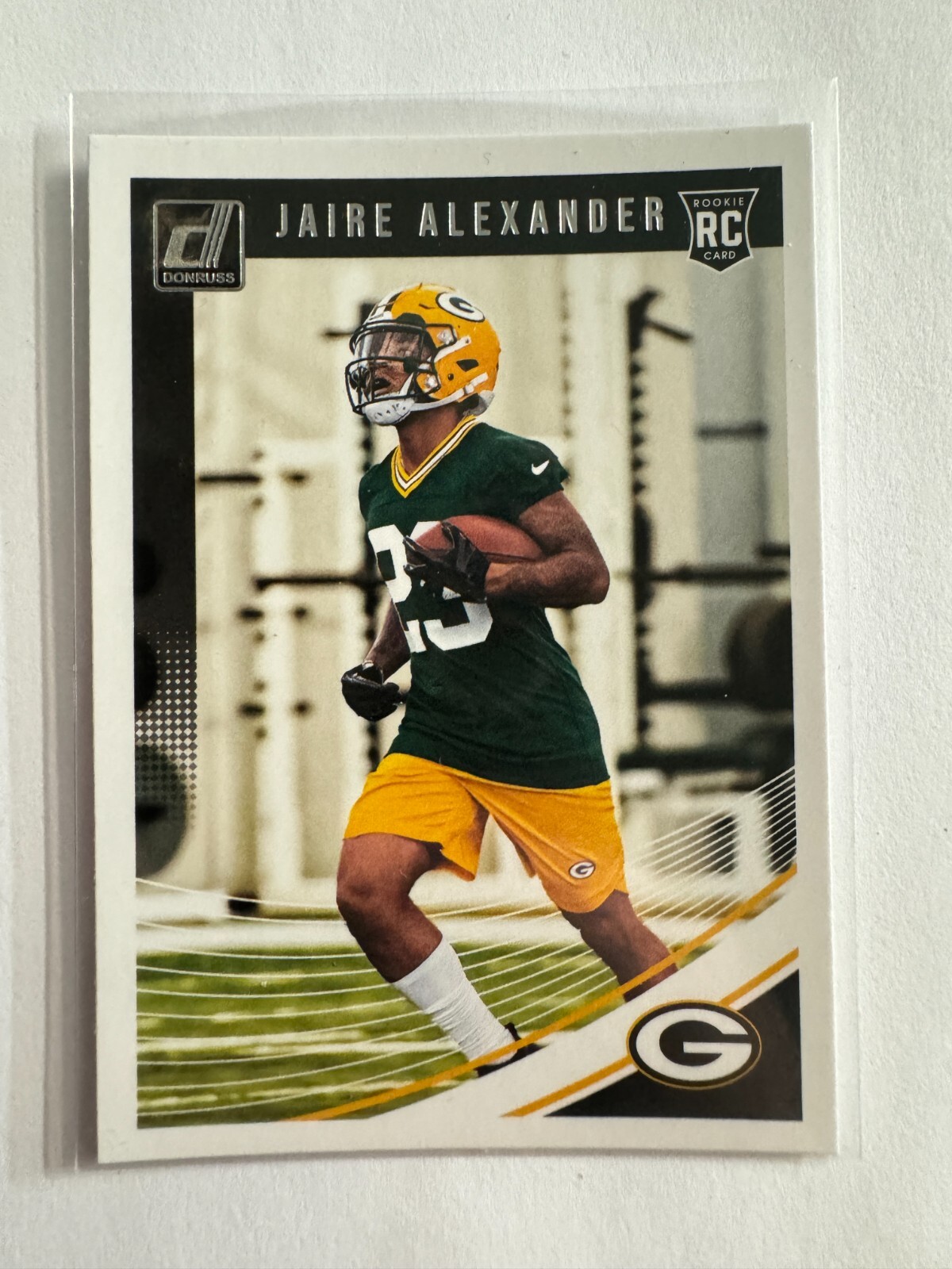 K206,135 - 2018 Donruss Aqueous Test #359 Jaire Alexander