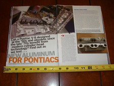 Pontiac Aluminum D Port Heads Original 2006 Article Pontiac Aluminum D Port Heads Original 2006 Article