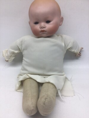 Antique Hermann Steiner 13 Inch Crier Doll Number Six