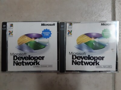 Microsoft Developer Network mit key APRIL 97 OKTOBER 96
