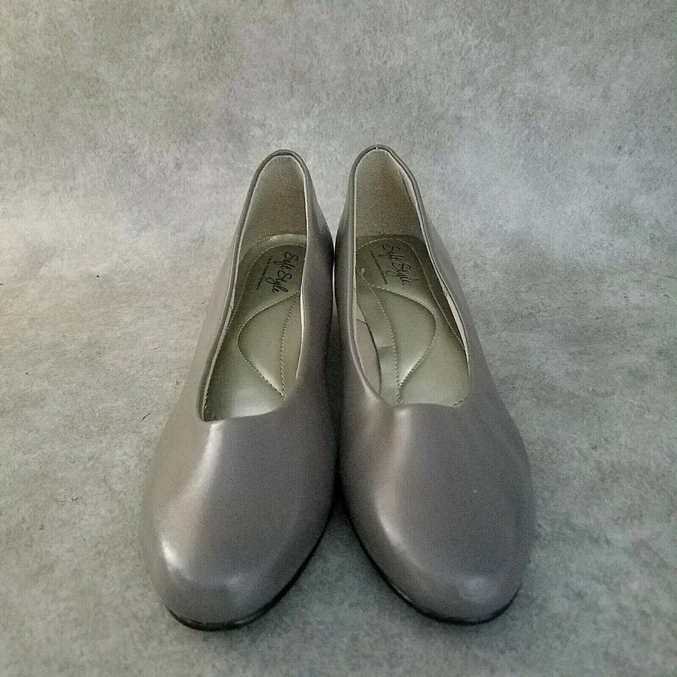 Zapatos de salón de carrera estilo suave Angel II H79645 para mujer talla 8,5 N marrón sin cordones tacón de 1,5" Foto 2 de 4